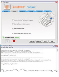 Keyboard Activity Logger screenshot